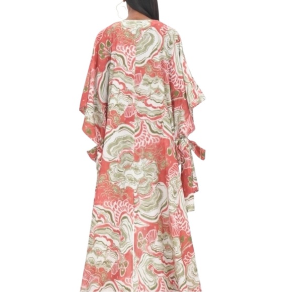 Andrea Iyamah Gamba Abstract Mushroom Robe/Dress One Size NWT - Picture 8 of 9